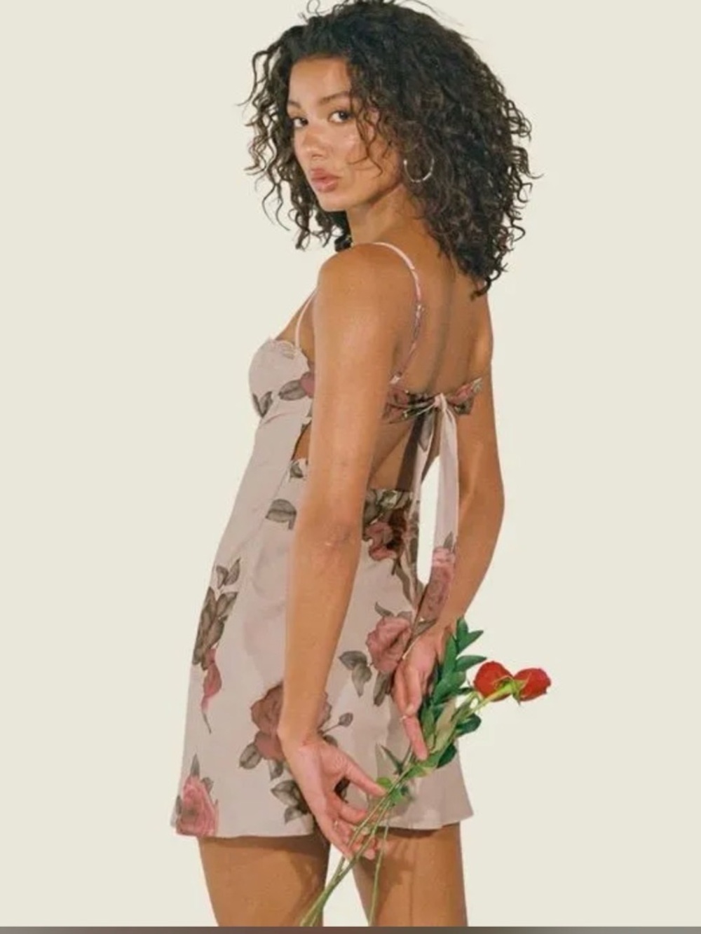 Princess Polly Carisa floral mini dress size 2 NWT